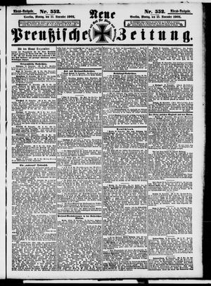 Neue preußische Zeitung vom 25.11.1901