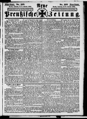 Neue preußische Zeitung vom 28.11.1901