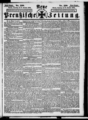 Neue preußische Zeitung vom 28.11.1901