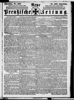 Neue preußische Zeitung vom 29.11.1901