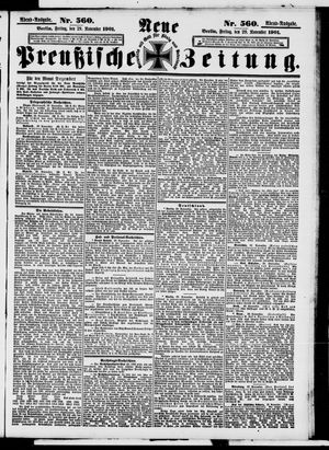 Neue preußische Zeitung vom 29.11.1901