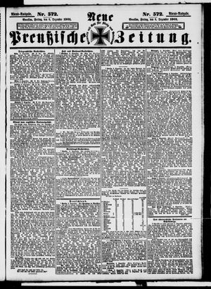 Neue preußische Zeitung vom 06.12.1901