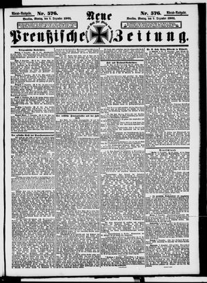 Neue preußische Zeitung vom 09.12.1901