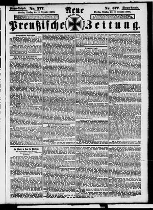Neue preußische Zeitung vom 10.12.1901