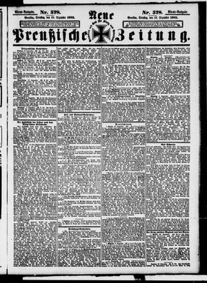 Neue preußische Zeitung vom 10.12.1901
