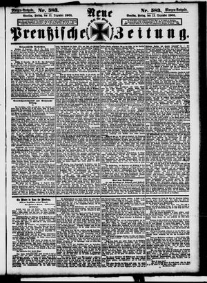 Neue preußische Zeitung vom 13.12.1901