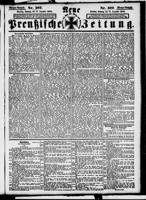 Neue preußische Zeitung vom 15.12.1901