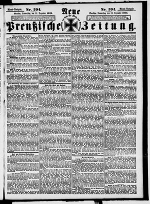 Neue preußische Zeitung vom 19.12.1901