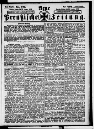Neue preußische Zeitung vom 24.12.1901
