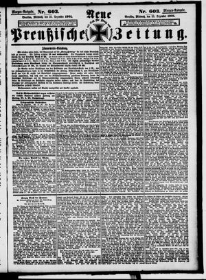 Neue preußische Zeitung vom 25.12.1901