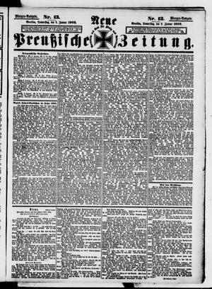 Neue preußische Zeitung vom 09.01.1902