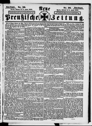 Neue preußische Zeitung vom 22.01.1902