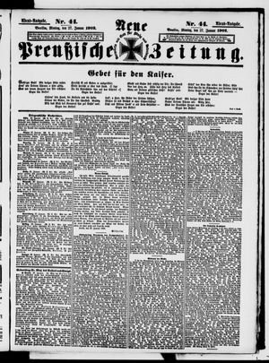 Neue preußische Zeitung vom 27.01.1902