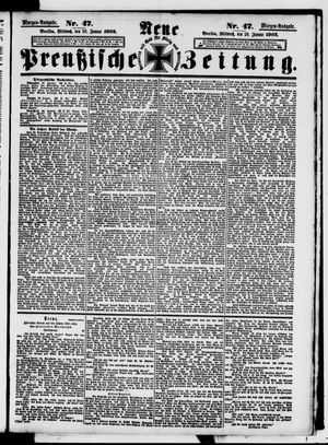 Neue preußische Zeitung vom 29.01.1902