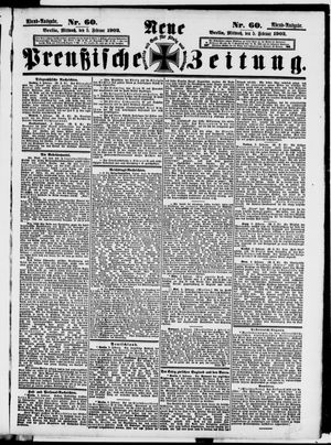 Neue preußische Zeitung vom 05.02.1902