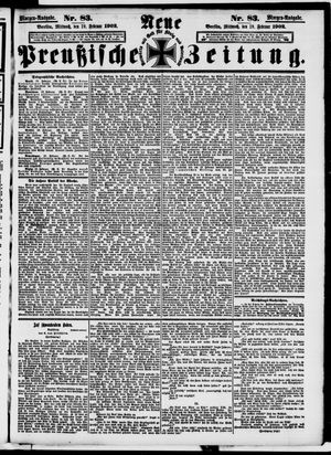 Neue preußische Zeitung vom 19.02.1902