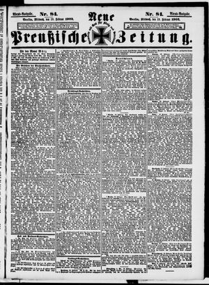 Neue preußische Zeitung vom 19.02.1902