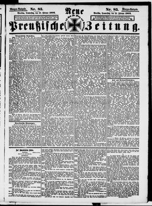 Neue preußische Zeitung vom 20.02.1902