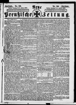 Neue preußische Zeitung vom 20.02.1902