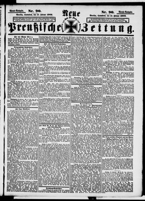 Neue preußische Zeitung vom 22.02.1902