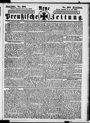 Neue preußische Zeitung vom 26.04.1902