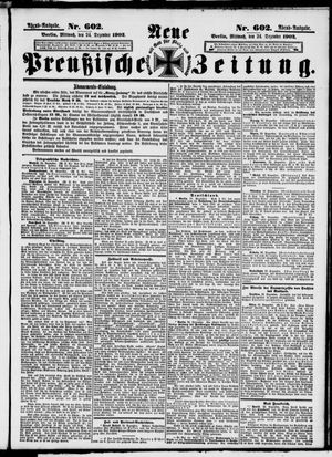 Neue preußische Zeitung vom 24.12.1902