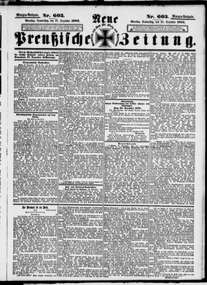Neue preußische Zeitung vom 25.12.1902
