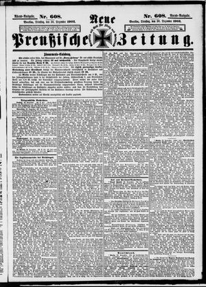 Neue preußische Zeitung vom 30.12.1902