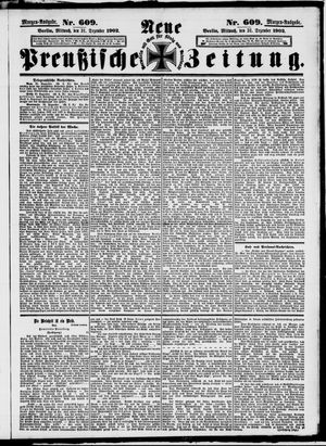 Neue preußische Zeitung vom 31.12.1902