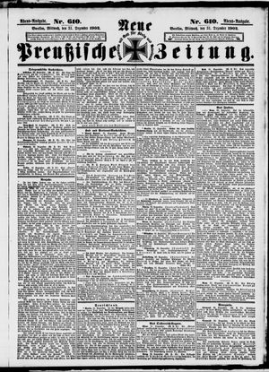 Neue preußische Zeitung vom 31.12.1902
