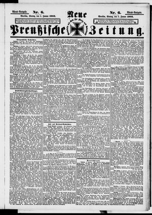 Neue preußische Zeitung vom 05.01.1903