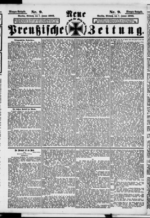 Neue preußische Zeitung vom 07.01.1903