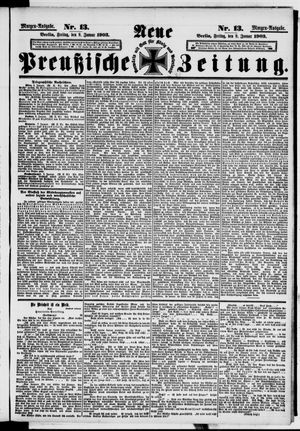 Neue preußische Zeitung vom 09.01.1903
