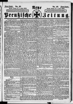 Neue preußische Zeitung vom 11.01.1903