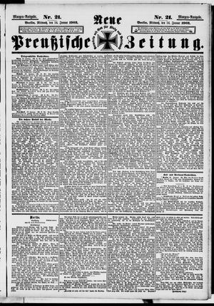 Neue preußische Zeitung vom 14.01.1903