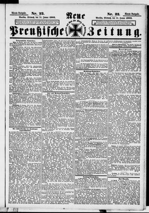 Neue preußische Zeitung vom 14.01.1903