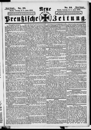 Neue preußische Zeitung vom 15.01.1903