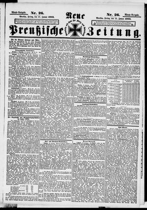 Neue preußische Zeitung vom 16.01.1903