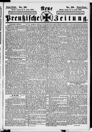 Neue preußische Zeitung vom 18.01.1903