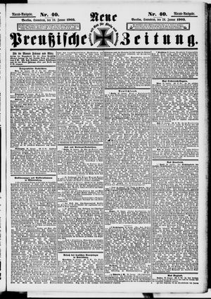 Neue preußische Zeitung vom 24.01.1903