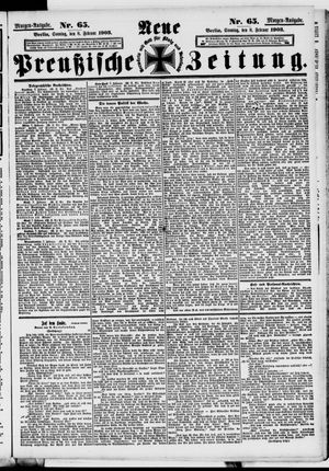 Neue preußische Zeitung vom 08.02.1903