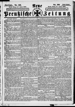 Neue preußische Zeitung on Feb 9, 1903