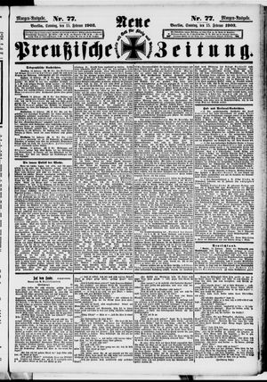 Neue preußische Zeitung vom 15.02.1903