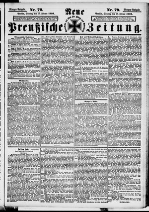 Neue preußische Zeitung on Feb 17, 1903
