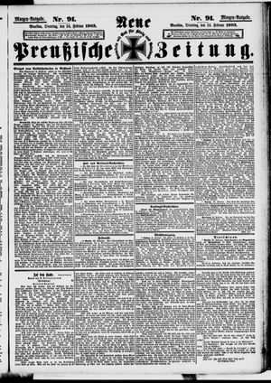 Neue preußische Zeitung vom 24.02.1903