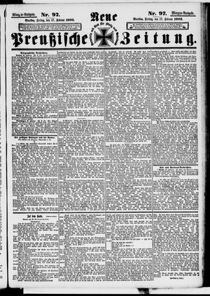 Neue preußische Zeitung vom 27.02.1903