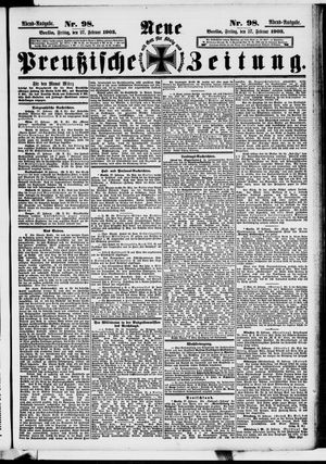 Neue preußische Zeitung vom 27.02.1903