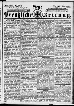 Neue preußische Zeitung vom 05.03.1903