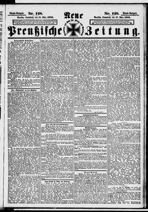 Neue preußische Zeitung vom 28.03.1903