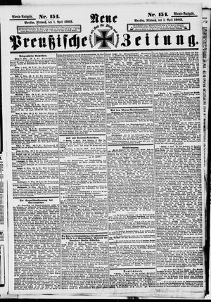 Neue preußische Zeitung vom 01.04.1903